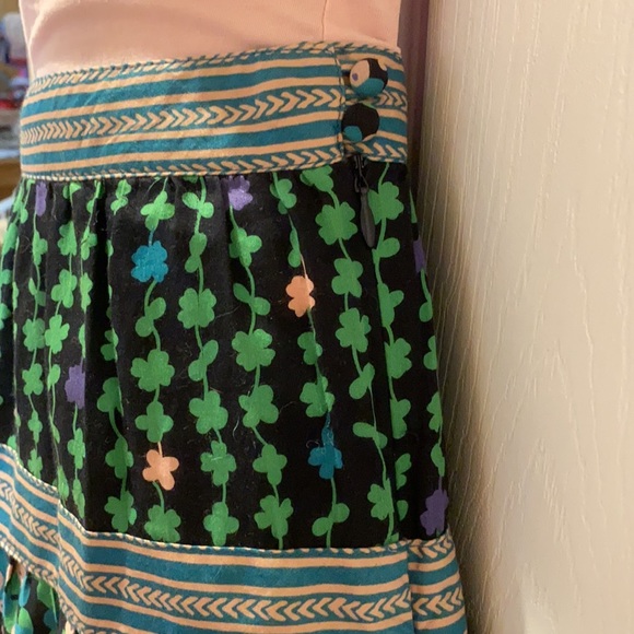 Marc Jacobs Clover Leaf and Daisy Floral Print fit and flare Mini Skirt 8 - Picture 6 of 16